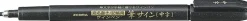 Fiberspetspenna B Zebra Brush WF3 bold svart