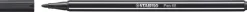 Fiberspetspenna Stabilo Pen 68 svart