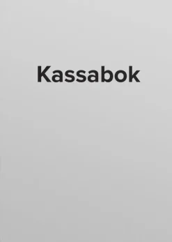 Kassabok A6 Privat